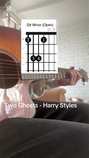 Two Ghosts - Harry Styles CHORDS #fyp #guitar #learnguitar #tutorial #guitarchords LINK IN BIO!! ‼️