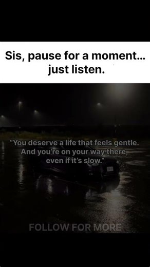 Sis, pause for a moment… "Just listen. #shorts