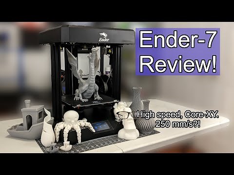 Ender-7 Review - Best 3D Printer for rapid prototyping?