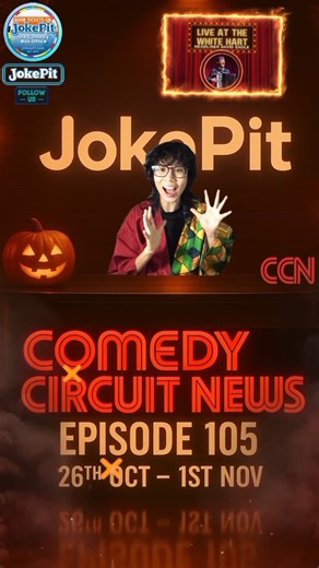 🚨COMEDY CIRCUIT NEWS🚨LIVE at the White Hart🥳CCNEWS For this and more great shows near you, check out JokePit The Comedy Box Office 👉🎟🔗 https://www.jokepit.com/comedy-in/london/live-at-the-white-hart-southwark-october-with-davi/42204 Welcome to Comedy Circuit News! In this episode, we're showcasing LIVE at the White Hart Thu 30th Oct 2025 at 7:30pm ends 9:30pm The White Hart, Southwark, London, UK Stand-Up Comedy, Variety, Improv, Musical, Topical, Adult, One-Liner, Surreal 😃👉🎟🔗 https:/