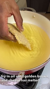 949K views · 964 reactions | DEEP-FRIED HOT POCKET 燎 2 Slices Bread Ham Sliced Cheese Flour 2 Eggs Breadcrumbs Remove crusts from two pieces of bread and flatten with a rolling pin. Add a slice of ham, cheese, another slice of ham and seal edges. Dip in flour, egg then breadcrumbs and deep fry until golden. Enjoy! | Definitely Not Gourmet | Facebook