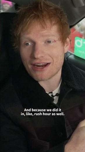 Why Ed Sheeran Was Interviewed Live in a Taxi on TODAY