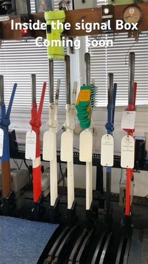 Inside the signal box - Soon #trains22