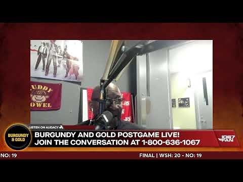 LIVE: Burgundy and Gold Post Game with Rick "Doc" Walker