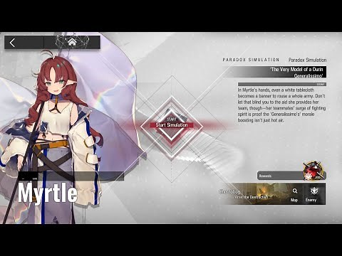 Arknights Paradox Simulation Myrtle Guide