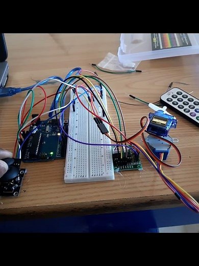 Joystick Stepper Control Arduino #iot #arduino #coding #Joystick #StepperMotor #ProjetDIY #iot4you2