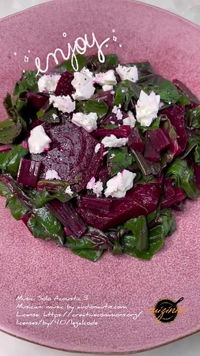 Delicious Marinated Beetroot Greens Recipe