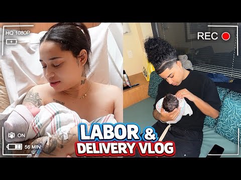 OUR OFFICIAL LABOR & DELIVERY | Welcoming Our Baby Boy 💙 | Lauryn & Steph
