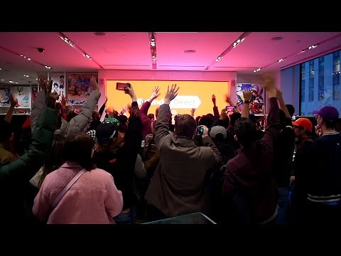 Nintendo Direct 2.8.2023 Live Reactions at Nintendo NY