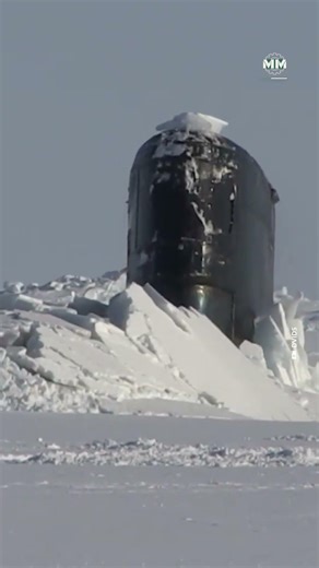 WATCH $2B Nuclear Submarine Surface Through Ice
