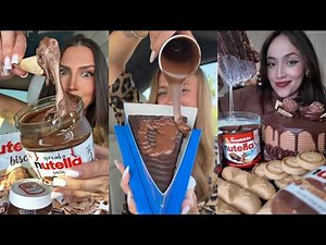 SWEET TREATS MUKBANG COMPILATION | CHOCOLATE CAKE, ICE CREAM, NUTELLA