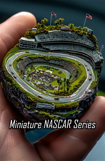 Miniature NASCAR Series: Toy Race Cars in Action