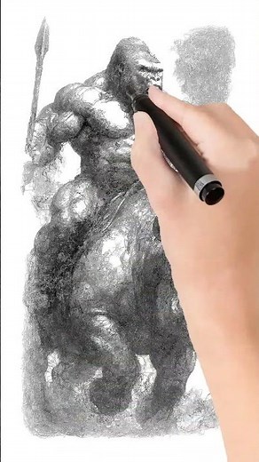 From Still to Motion: Rhino Cavalry Warrior Animation