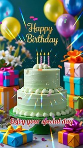 Happy Birthday Wishes Happy Birthday Cake with wishes only for you!! 💐🎂❤️ 🎉#happybirthday #HappyBirthdayWishes #birthdayquotes | Happy Birthday Message Wishes