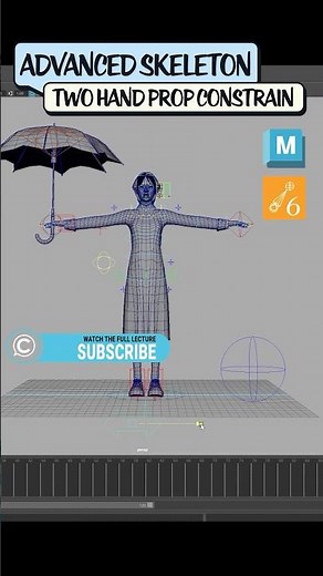 Constrain a Prop to Both Hands in 60 seconds | Advanced Skeleton