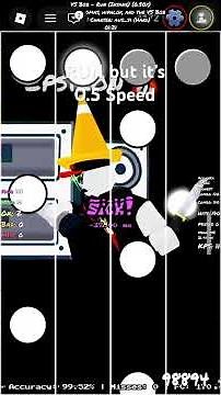 Run bit it’s 0.5 Speed (Funky Friday)