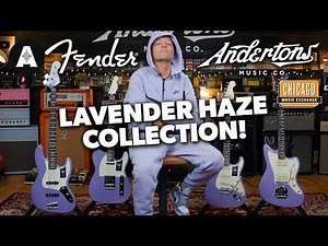 Fender Lavender Haze Collection! - Awesome Retro-Inspired Finish & Unique Electronics!