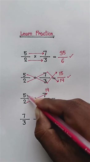 Fraction Trick 🔥 #maths #mathstricks #shortvideo #mathshorts #mathematics