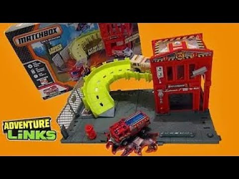 Matchbox Adventure Links Firetower Rescue Playset Review Color Shifters