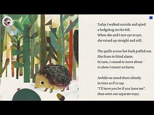 Easy Animal Poems HEDGEHOG Popular Poems in English for Kids
