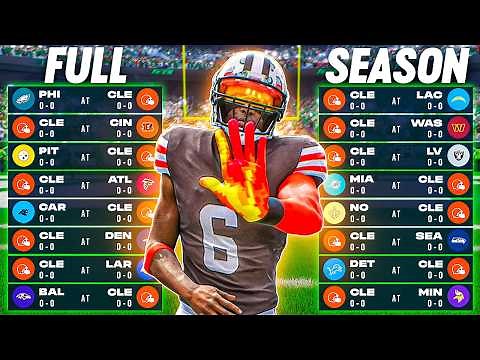 Playing a Full Season of Madden 26 Superstar Mode!