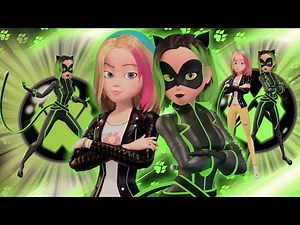 🐱 Kitty Noire 2.0 _ Transformation | Miraculous season 5° Transformation