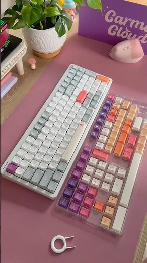 ASMR Keyboard Unboxing✨🌅⌨️ ​⁠​⁠​⁠‪@nuphystudio‬ (Halo 96 V2, Raspberry switches)