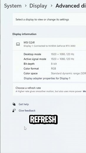 Cara Mengubah Refresh Rate Monitor di Windows 11