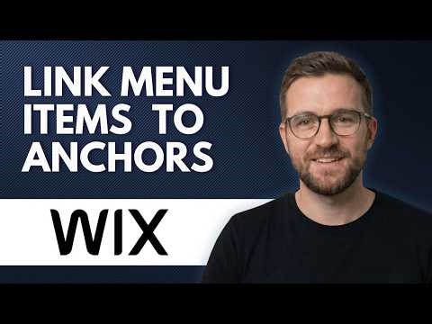 How to Link Menu Items to Anchors on Wix (Step By Step 2026)