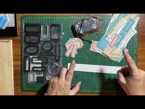 Quick Stamped Labels #massmakemarch