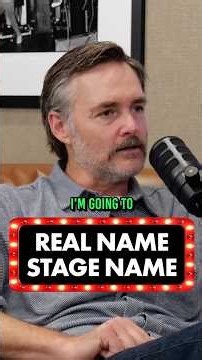 Real Name/Stage Name with Orville/Will Forte!
