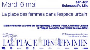 La place des femmes dans l’espace urbain | Canal U