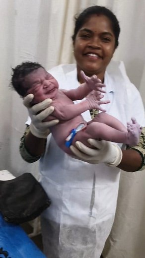 1.2M views · 16K reactions | Normal delivery hui #cute baby boy to baby weight #deventidhurvey #baby #fullterm #pregnancy #justborn #cute #littleboy #nurselife #CordCutting #tips #cutebaby | Deventi Dhurvey | Facebook