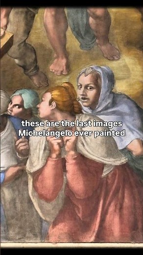 Michelangelo’s hidden final frescoes