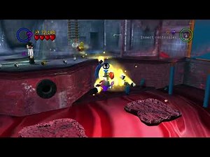 LEGO Batman 100% Guide - Villains Episode 1-2 - On the Rocks (All Minikits/Red Brick/Hostage)