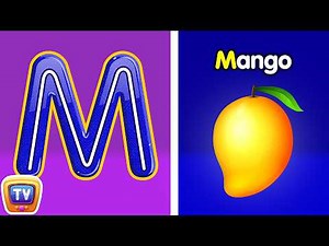 Tracing Uppercase and Lowercase Letters - Letter Mm and Letter Nn - ChuChuTV Toddler Learning Videos
