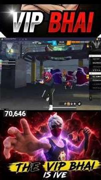 vip bhai live 👀 2 vs 3 impossible headshot nice 🤩 gameplay 🎮 #viral #freefire #funny #shortsfeed