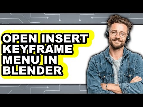 How to Open Insert Keyframe Menu in Blender (only Way)