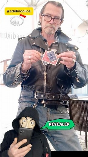 Card Thru Card 🪄 Trick Revealed ‪@adelinooliosi7565‬ #tricks #magictricks #magic #foryou