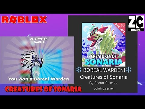 LAST CHANCE TO GET BOREAL WARDEN - Roblox Creatures of Sonaria