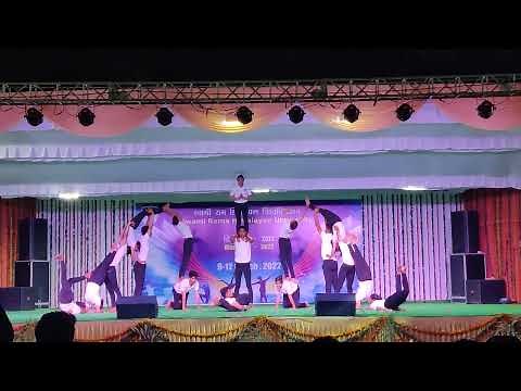 Advanced Group Yoga Demonstration Performance.