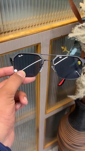 9.9K views · 48 reactions |  Premium Ferrari Edition Sunglasses – Bold Look, Unmatched Style! Lightweight frame, UV400 protection, and sleek black finish with red tips – perfect for every drive and every day. ️ ✨ Limited Offer – Just ₹799! | Novavision.co | Facebook