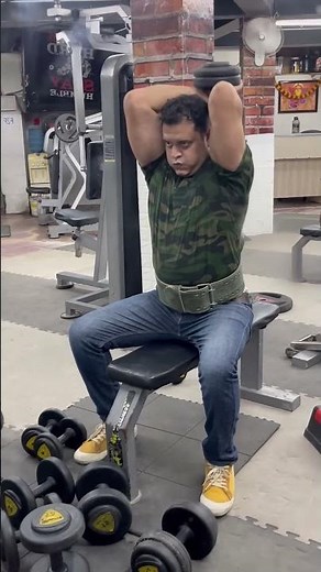 Double Dumbbell Triceps Blast | Grow Your Arms Fast 💥