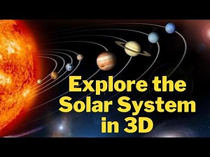 Explore the Solar System in 3D #solarsystem #nasa #planet