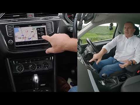 How to set the sat nav system in a 2016 Volkswagen Tiguan