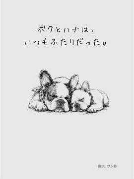 あボクがおうちにきてしばらくして、ゆいちゃんが生まれた。#犬の気持ち #スタンプ #ワン寿 #ワンジュ #pr