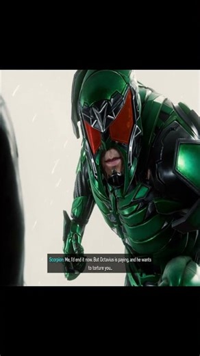 The Stinger! 🦂 Spiderman Gets Injected by Scorpion #spiderman #shorts #scorpion #viruopgaming #op