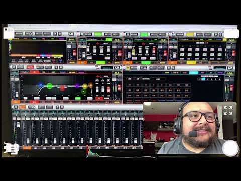 Como se configuran múltiples ventanas de la consola Soundcraft Ui24R