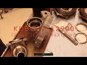 Part 2 Front Axle Seals Kubota L2900 - Made by J&D
