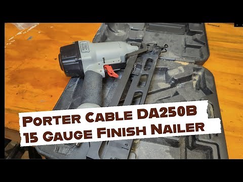 Porter Cable DA250B Finish Nailer